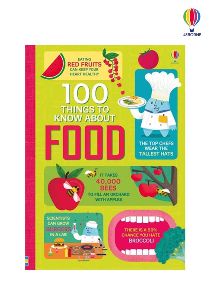 100 Things to Know About Food 食物大发现的100个知识/Usborne – YoUJ