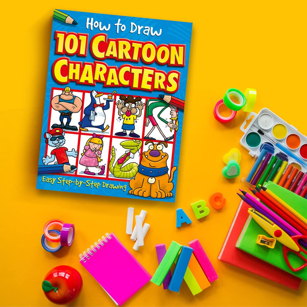 How to Draw 101 Cartoon Characters – YoUJ Art·有间画材